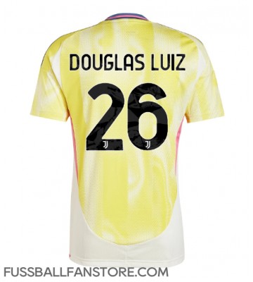 Juventus Douglas Luiz #26 Replik Auswärtstrikot 2024-25 Kurzarm